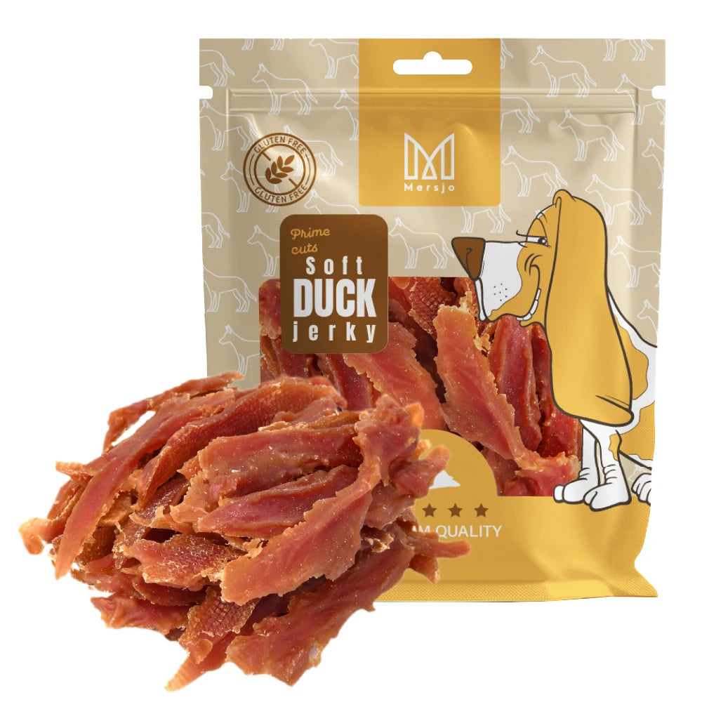 Mersjo Dried Duck Breast Dog Treats 500g