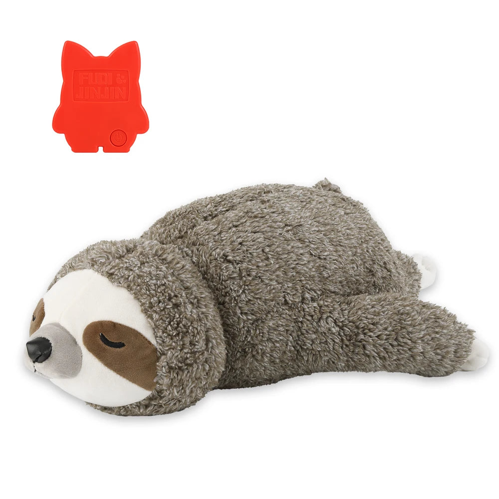 Forest Sloth Heartbeat Soothing Puppy Toy