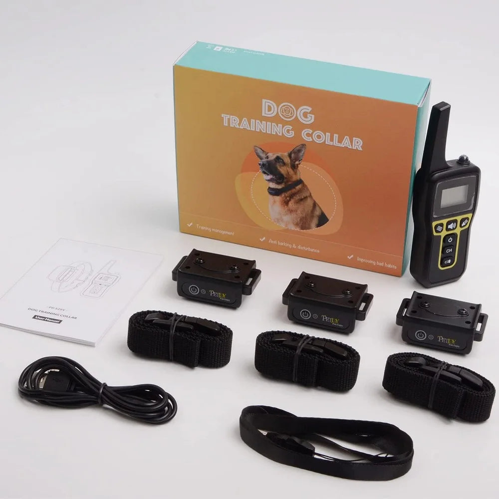 No-Shock Vibration Dog Training Collar 1000M