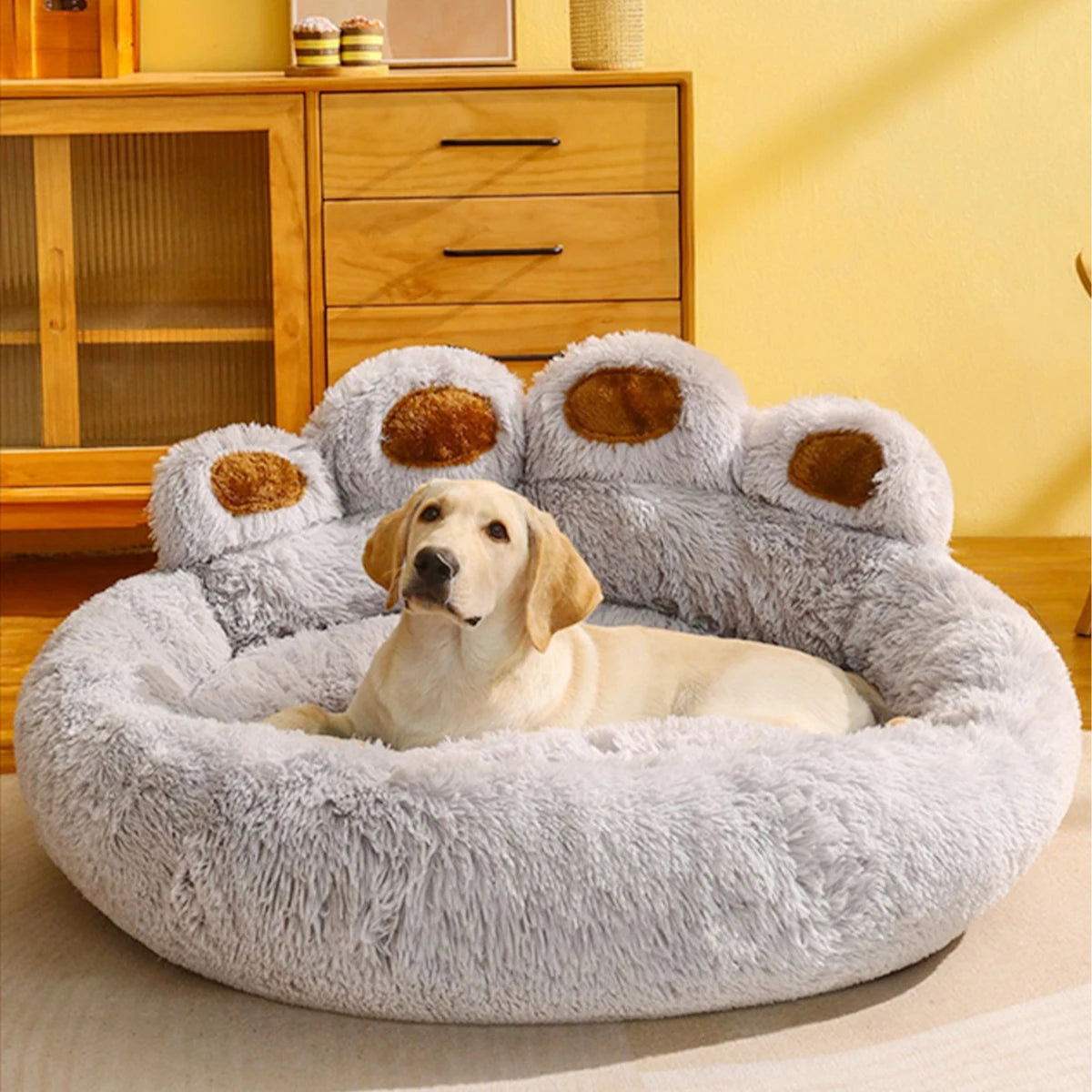 Fluffy Warm Dog & Cat Sofa Bed