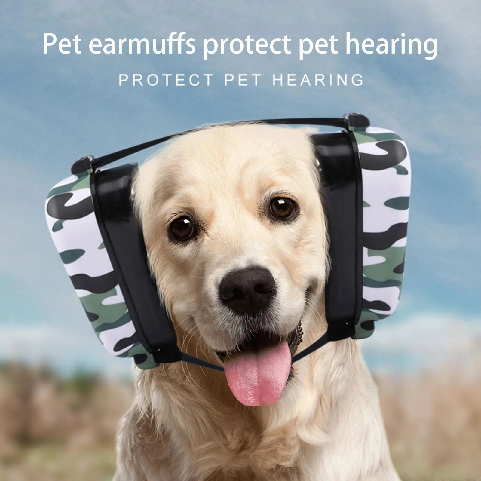 Dog Noise Protection Earmuffs