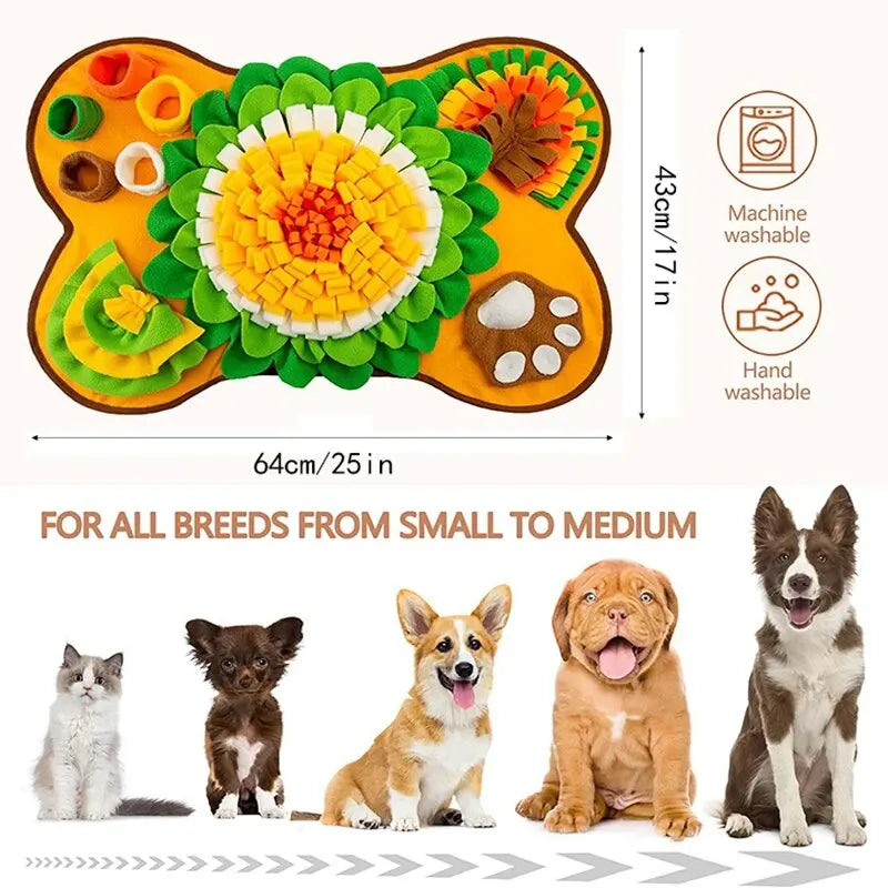 Interactive Dog Sniff & Slow Feed Mat