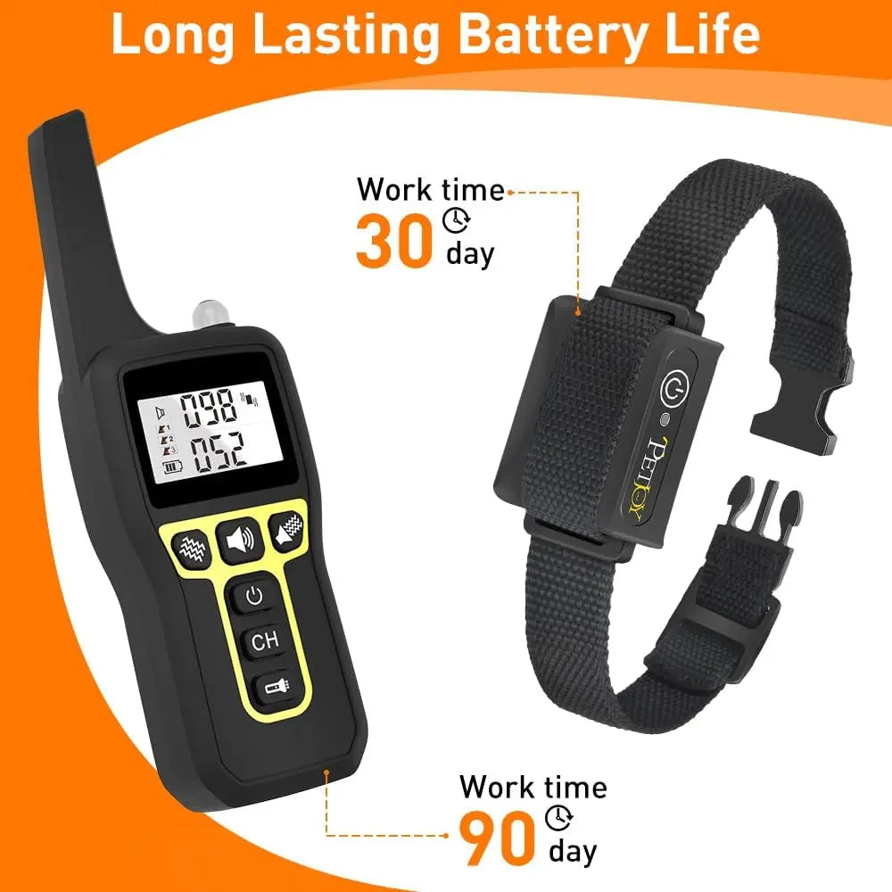 No-Shock Vibration Dog Training Collar 1000M
