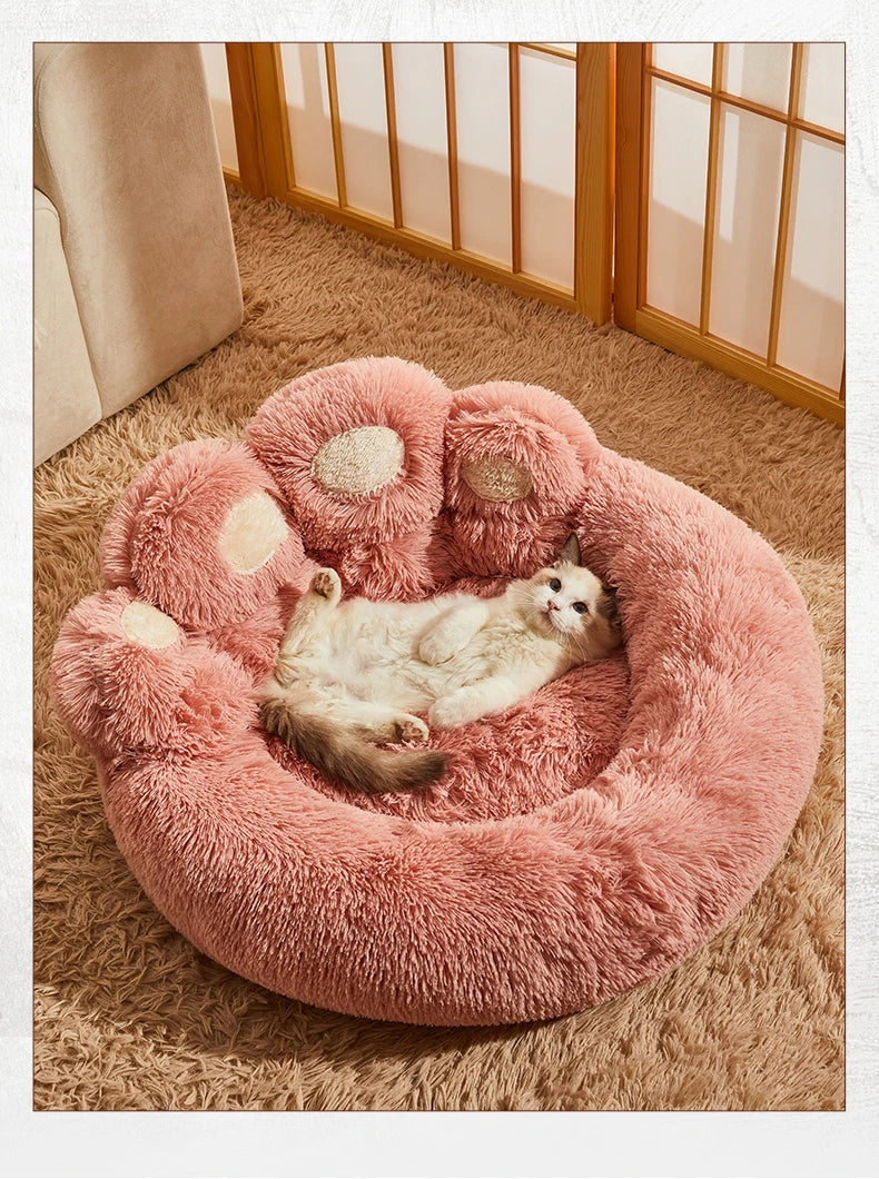 Fluffy Warm Dog & Cat Sofa Bed