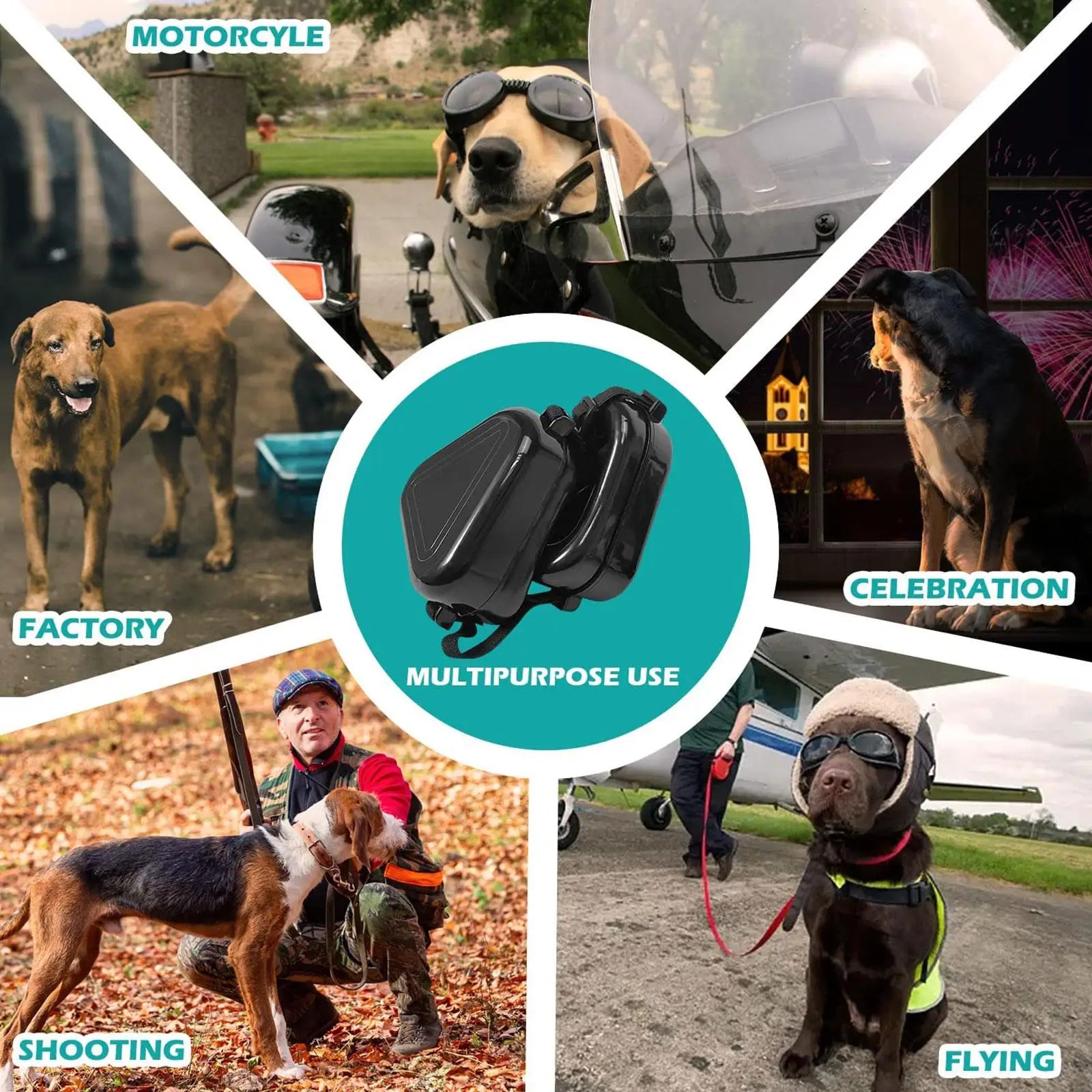 Dog Noise Protection Earmuffs