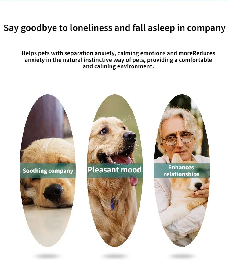 IFOYO Heartbeat Anxiety Relief Dog Plush Toy