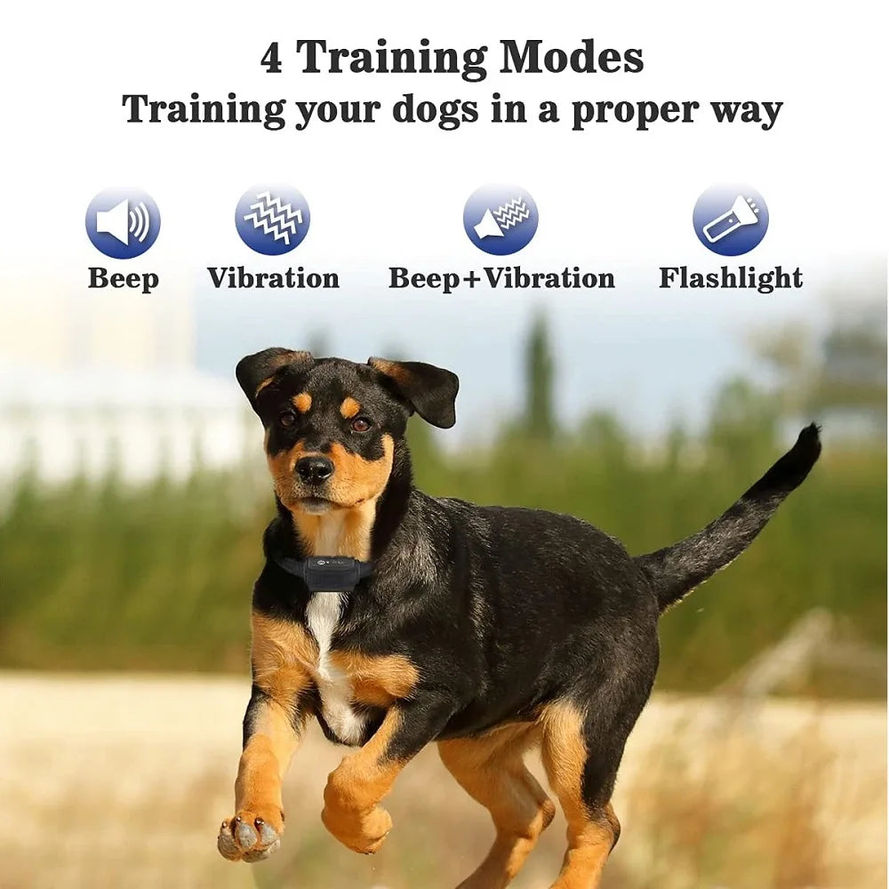 No-Shock Vibration Dog Training Collar 1000M