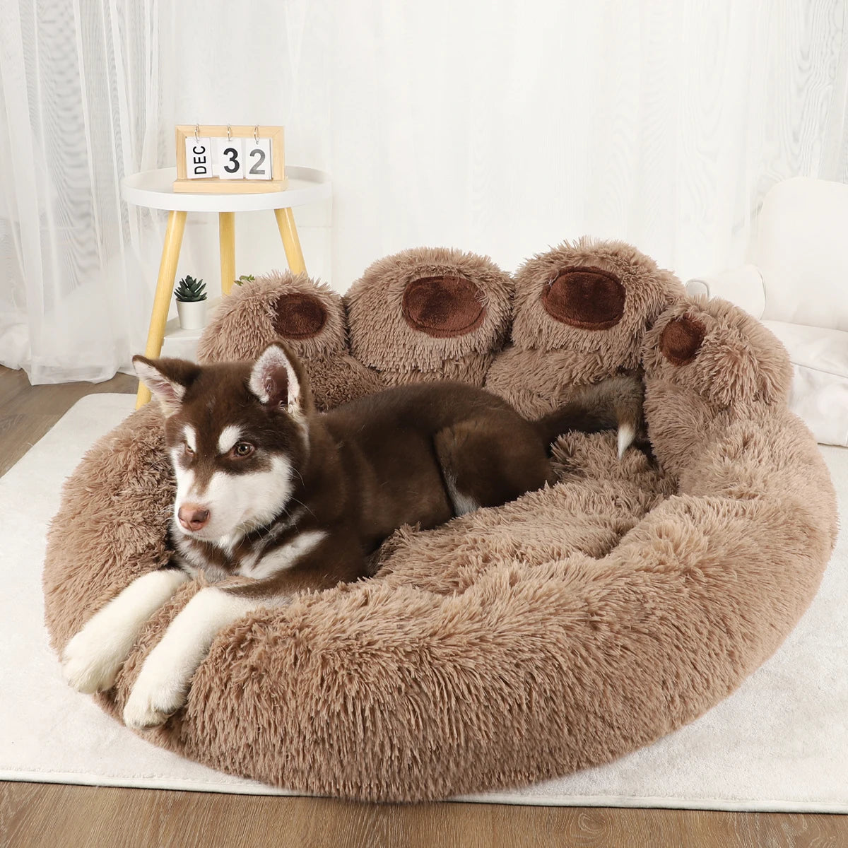 Fluffy Warm Dog & Cat Sofa Bed