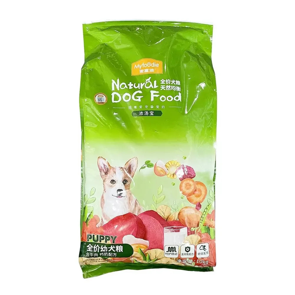 Myfoodie Puppy Dry Food Beef & Calcium 10kg
